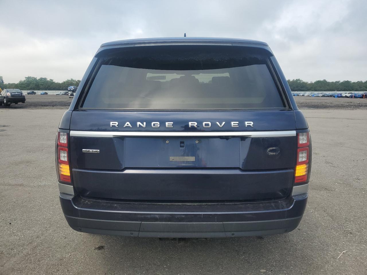 2016 Land Rover Range Rover Hse VIN: SALGS2KF9GA296784 Lot: 62523955