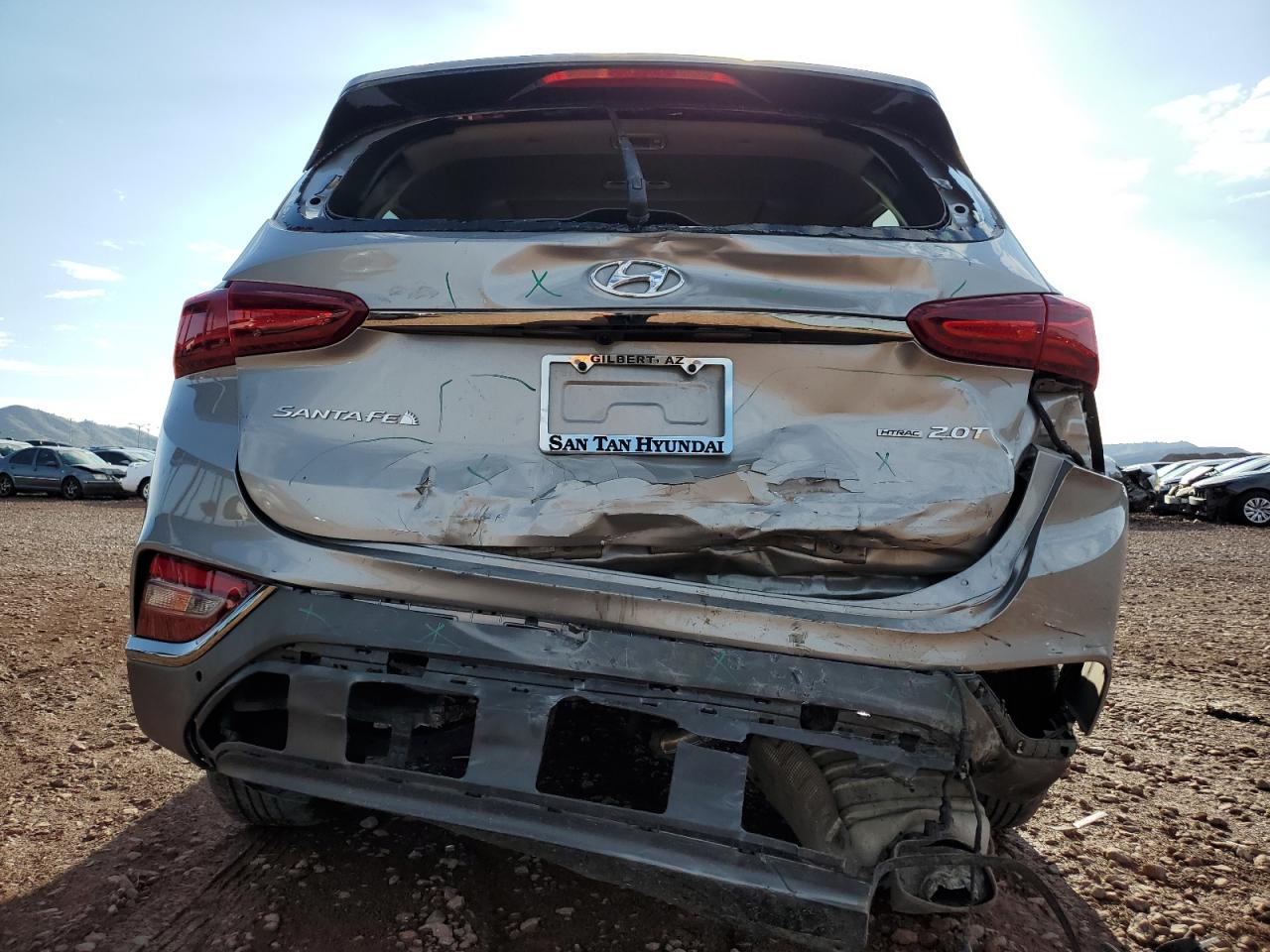 2020 Hyundai Santa Fe Limited VIN: 5NMS53AAXLH276953 Lot: 63458625