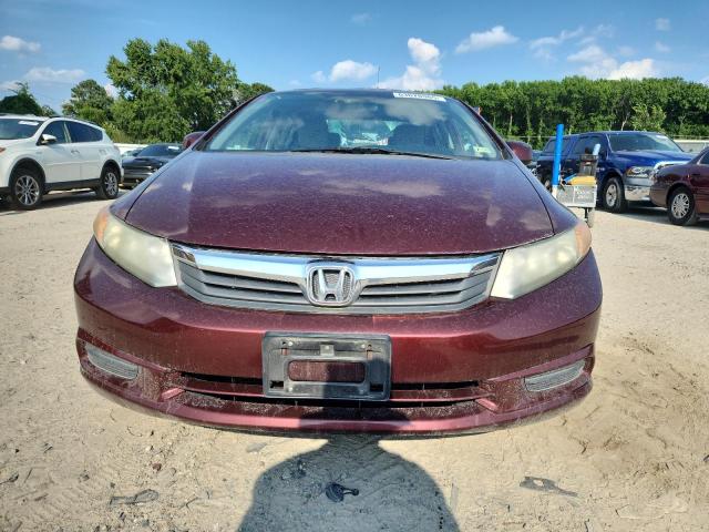 HONDA CIVIC 2012 Burgundy