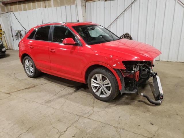  AUDI Q3 2017 Czerwony