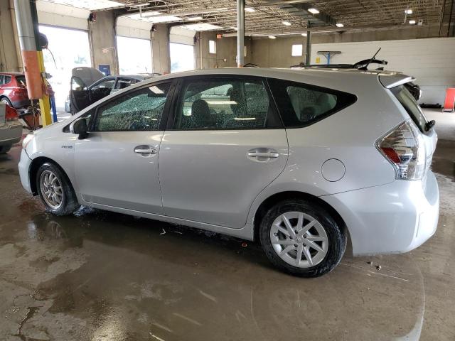 TOYOTA PRIUS 2012 Srebrny