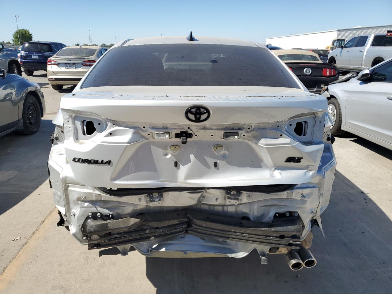 2022 Toyota Corolla Se VIN: 5YFS4MCE0NP127114 Lot: 65317535