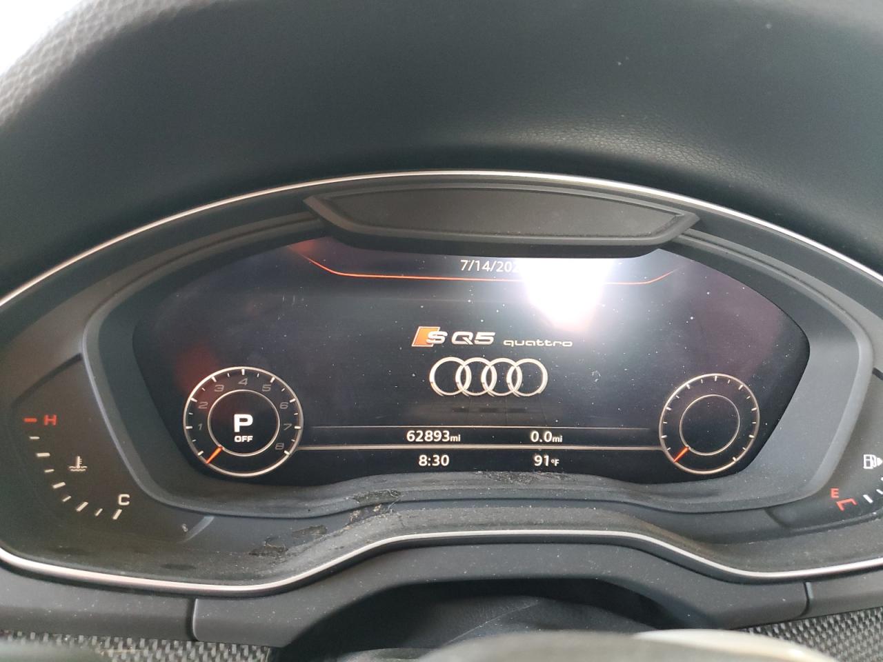 2019 Audi Sq5 Prestige VIN: WA1C4AFY6K2003958 Lot: 64296485
