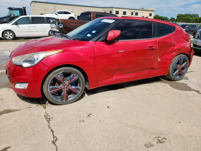  HYUNDAI VELOSTER 2012 Red