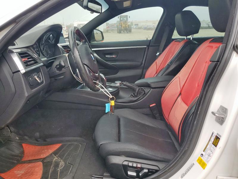  BMW 4 SERIES 2018 Белы