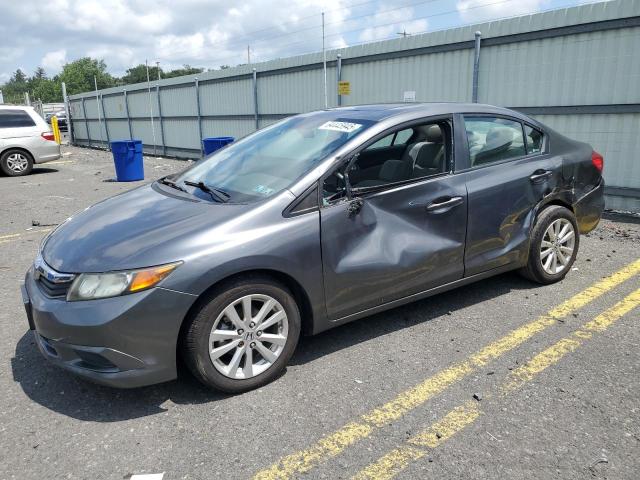  HONDA CIVIC 2012 Gray