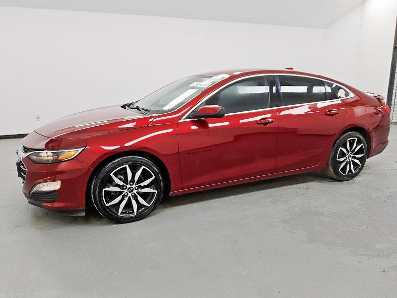  CHEVROLET MALIBU 2021 Czerwony
