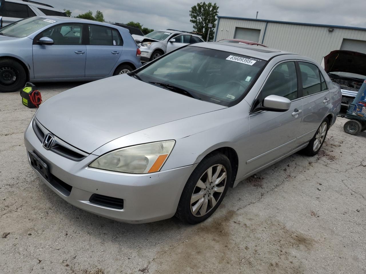 2007 Honda Accord Ex VIN: 1HGCM66837A073080 Lot: 65609395