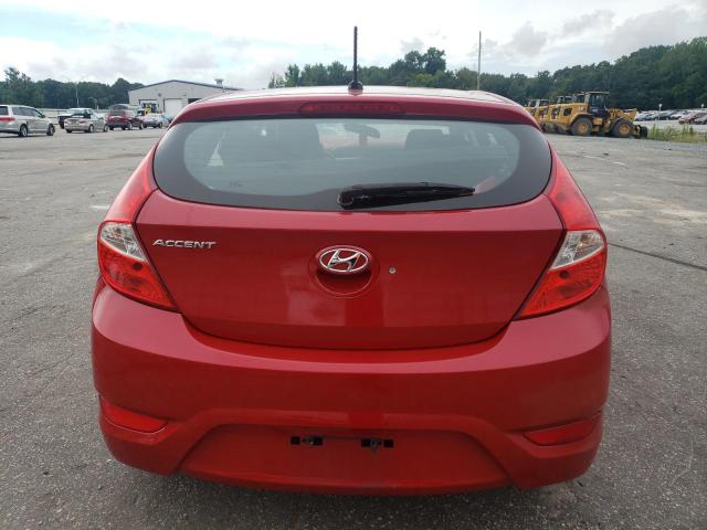  HYUNDAI ACCENT 2017 Красный