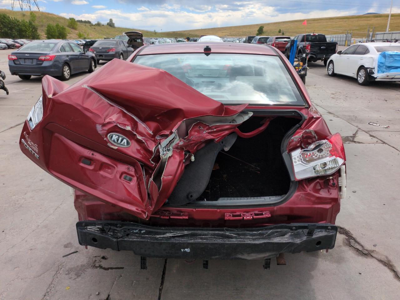 2010 Kia Forte Ex VIN: KNAFU4A23A5066338 Lot: 63491135