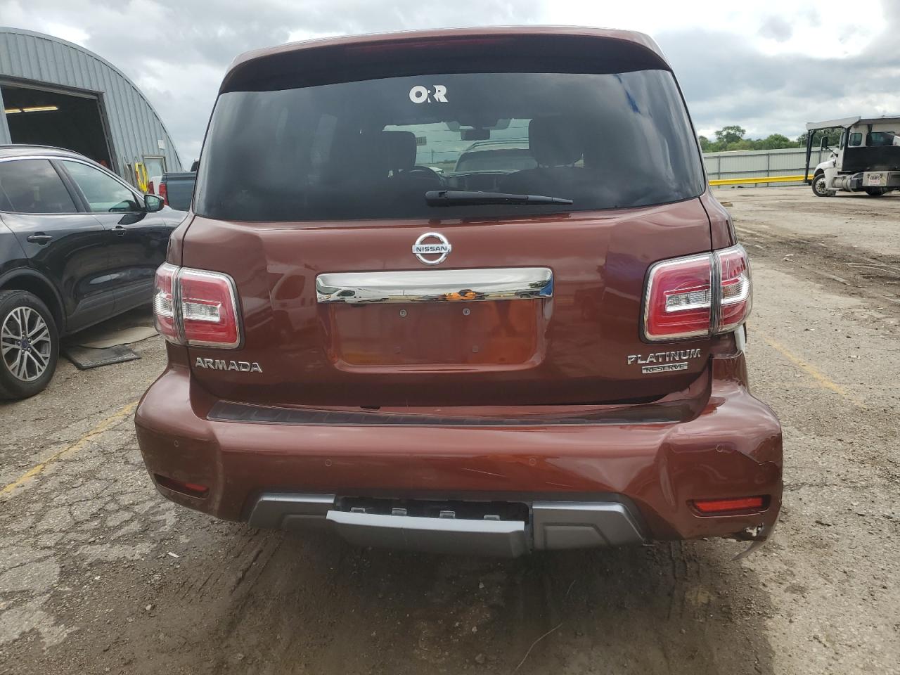 2018 Nissan Armada Platinum VIN: JN8AY2NE4J9733800 Lot: 66392565