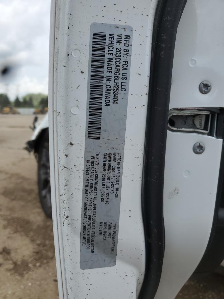 2020 Chrysler 300 Touring VIN: 2C3CCARG6LH253404 Lot: 64959455