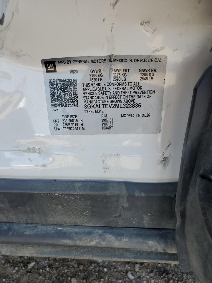2021 GMC Terrain Sle VIN: 3GKALTEV2ML323836 Lot: 64651955