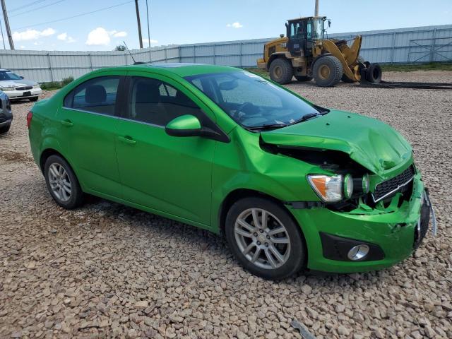  CHEVROLET SONIC 2015 Green