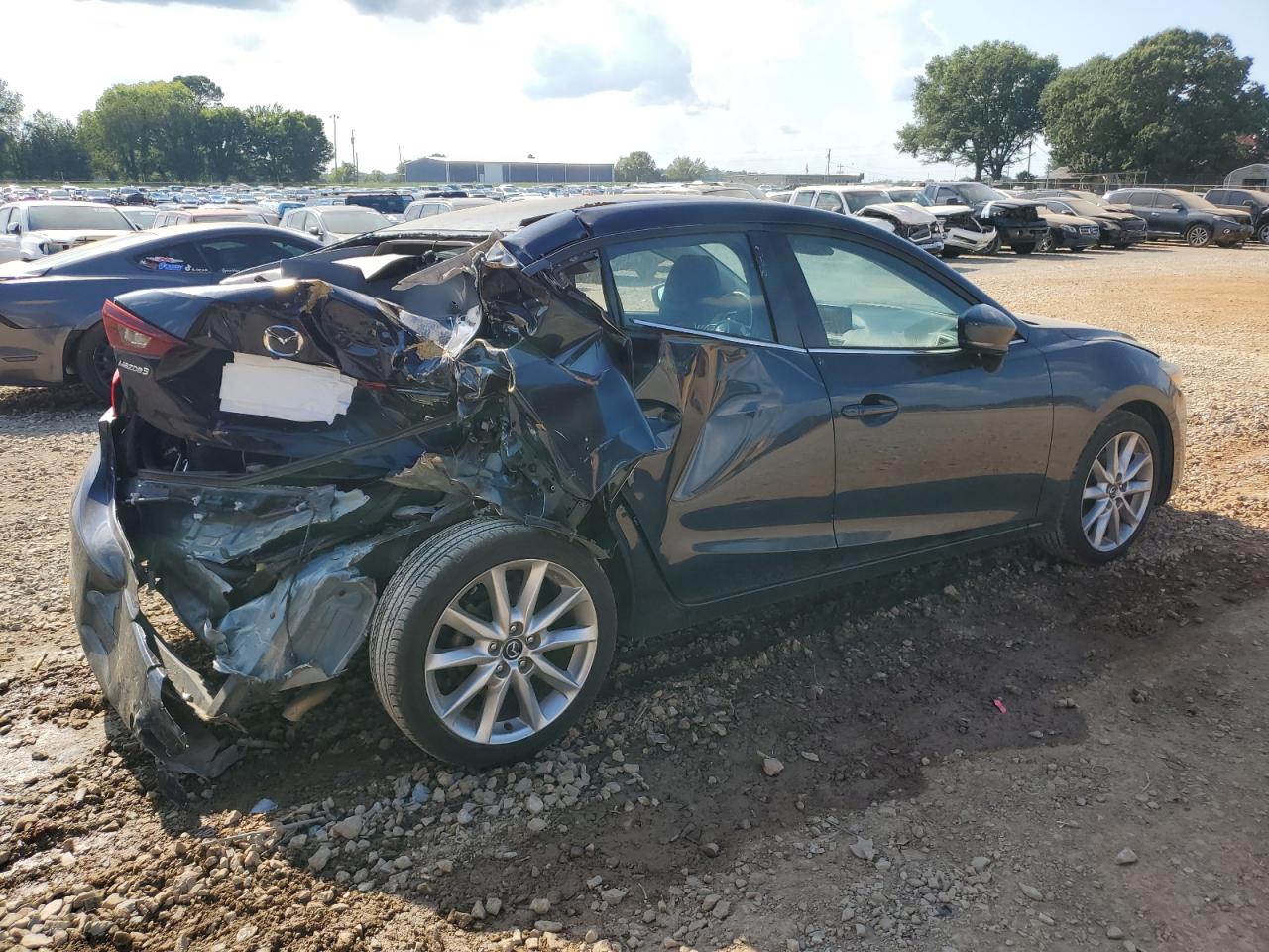 2017 Mazda 3 Touring VIN: JM1BN1V77H1106084 Lot: 65222785