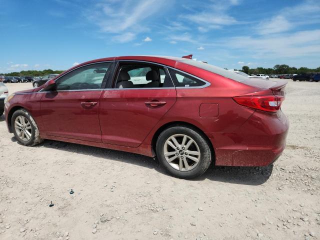 Sedans HYUNDAI SONATA 2015 Red