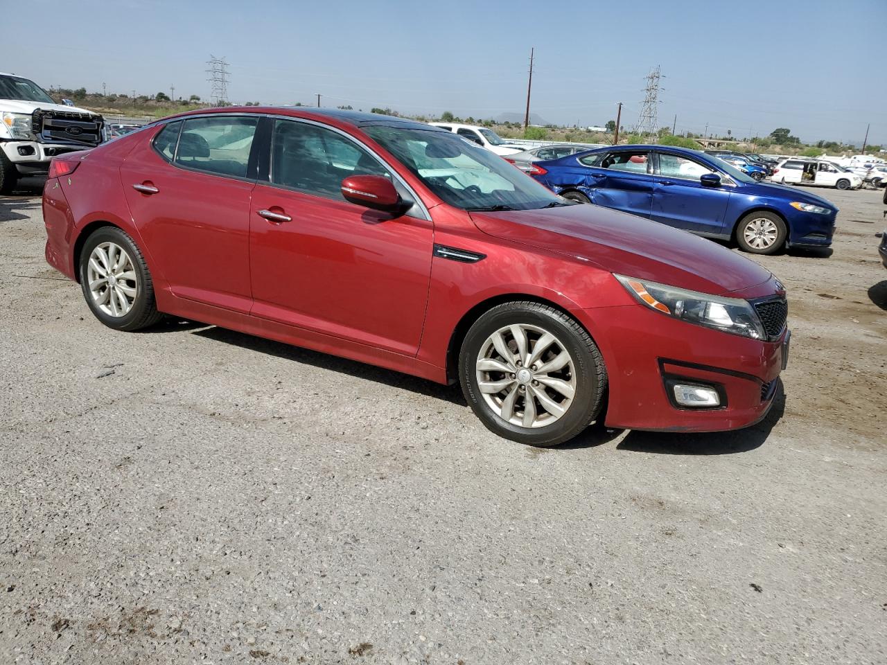 2014 Kia Optima Ex VIN: 5XXGN4A77EG318920 Lot: 66231595