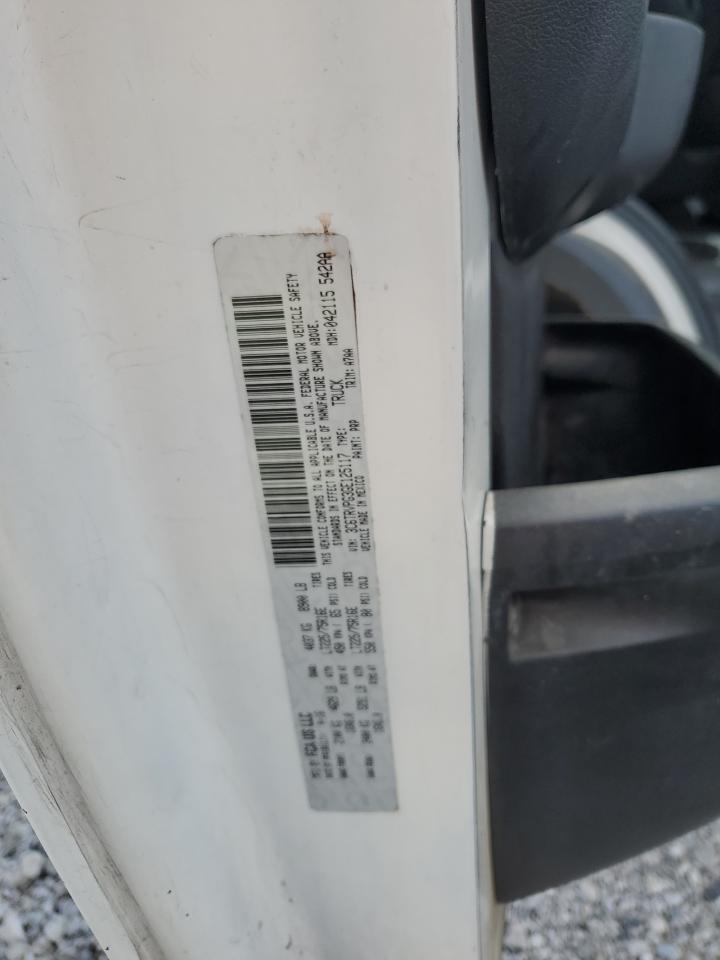 2016 Ram Promaster 2500 2500 High VIN: 3C6TRVPG3GE125117 Lot: 65015005