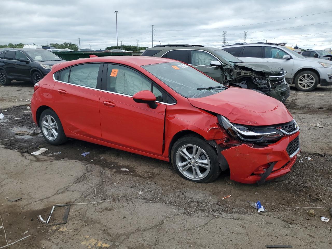 2018 Chevrolet Cruze Lt VIN: 3G1BE6SM8JS602046 Lot: 64381085