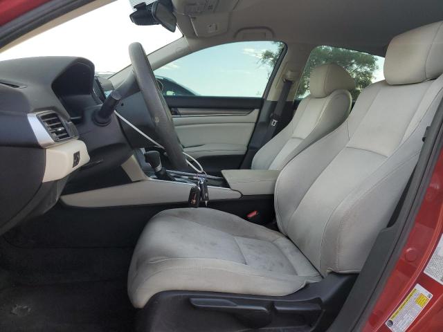  HONDA ACCORD 2021 Czerwony