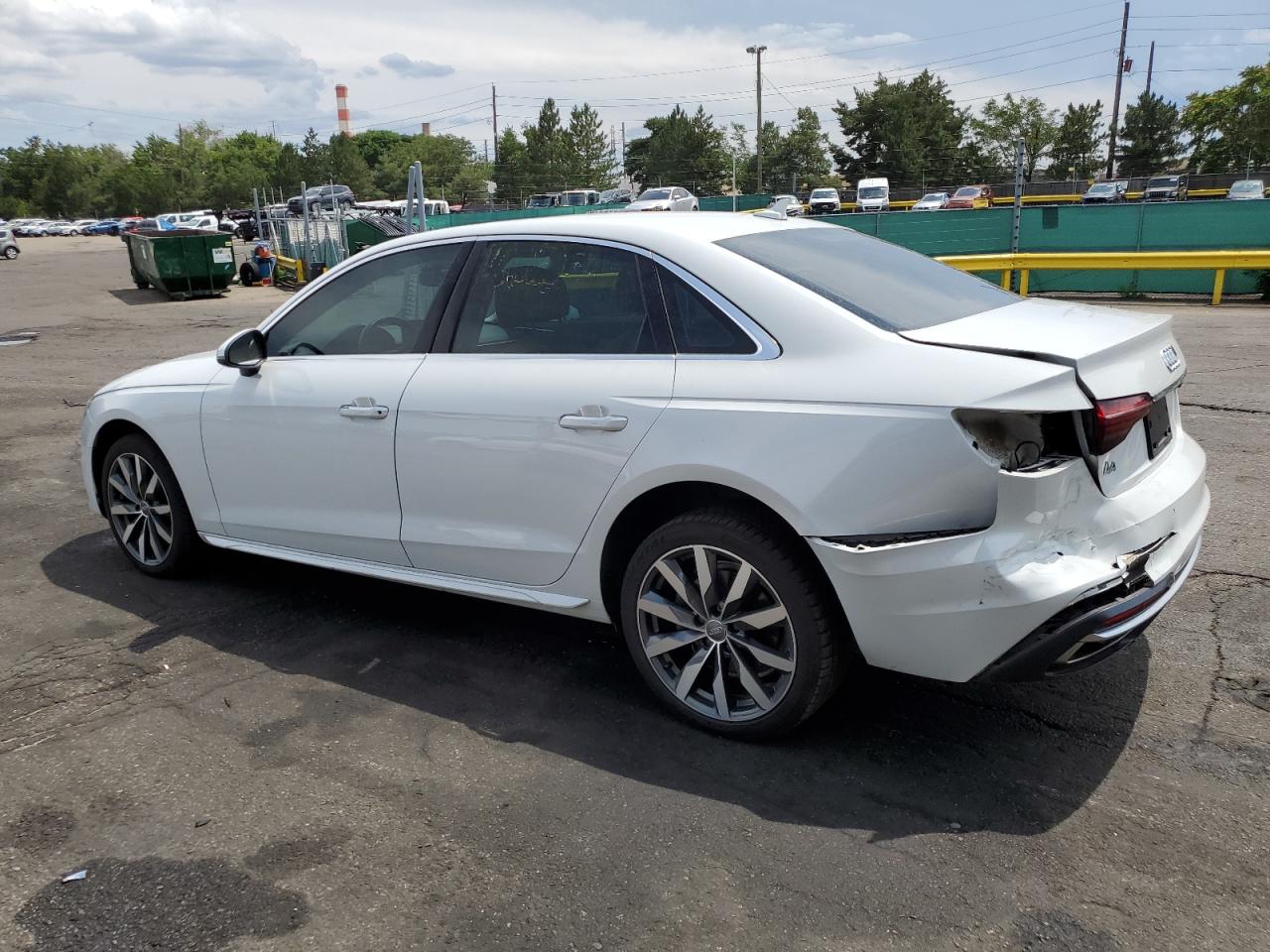2020 Audi A4 Premium Plus white null gas WAUHMBF44LA061652 photo #3