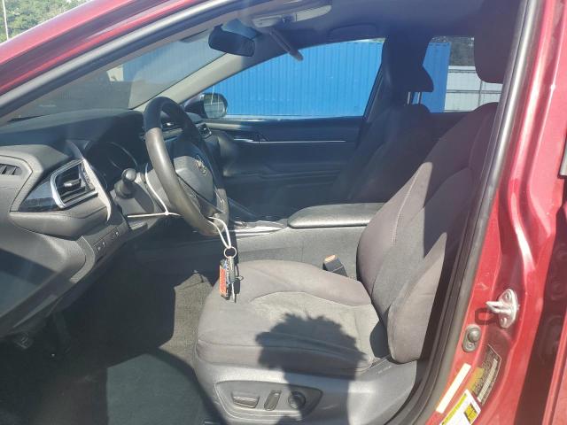  TOYOTA CAMRY 2018 Red