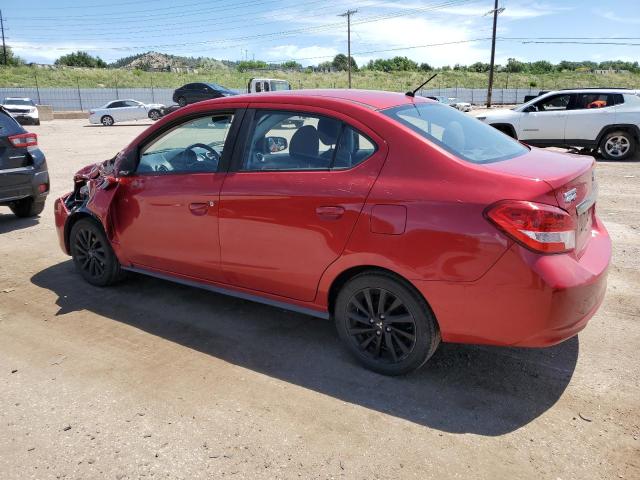  MITSUBISHI MIRAGE 2020 Czerwony