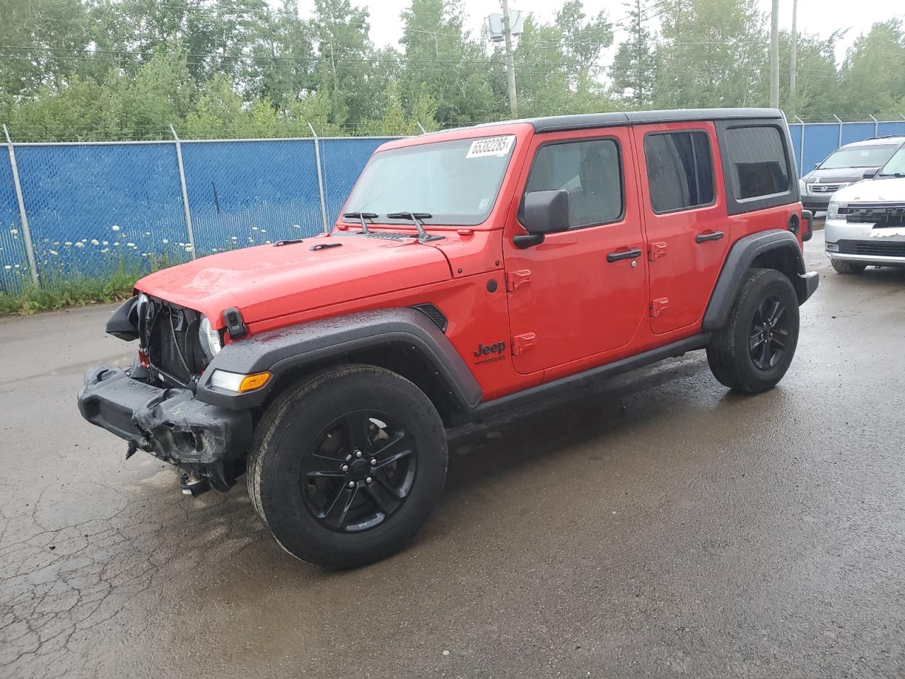 2022 Jeep Wrangler Unlimited Sport VIN: 1C4HJXDG9NW199764 Lot: 65382285