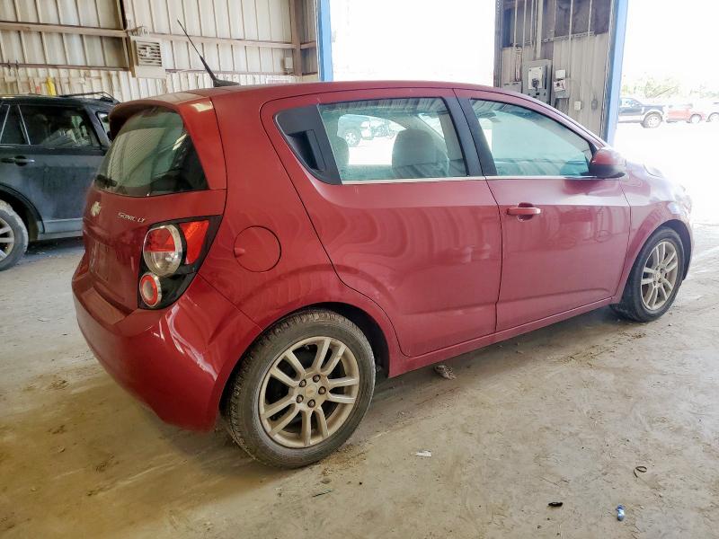  CHEVROLET SONIC 2012 Red