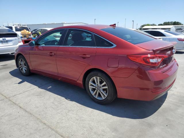  HYUNDAI SONATA 2016 Red