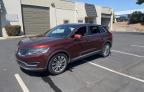 2016 LINCOLN MKX RESERVE for sale at Copart CA - MARTINEZ