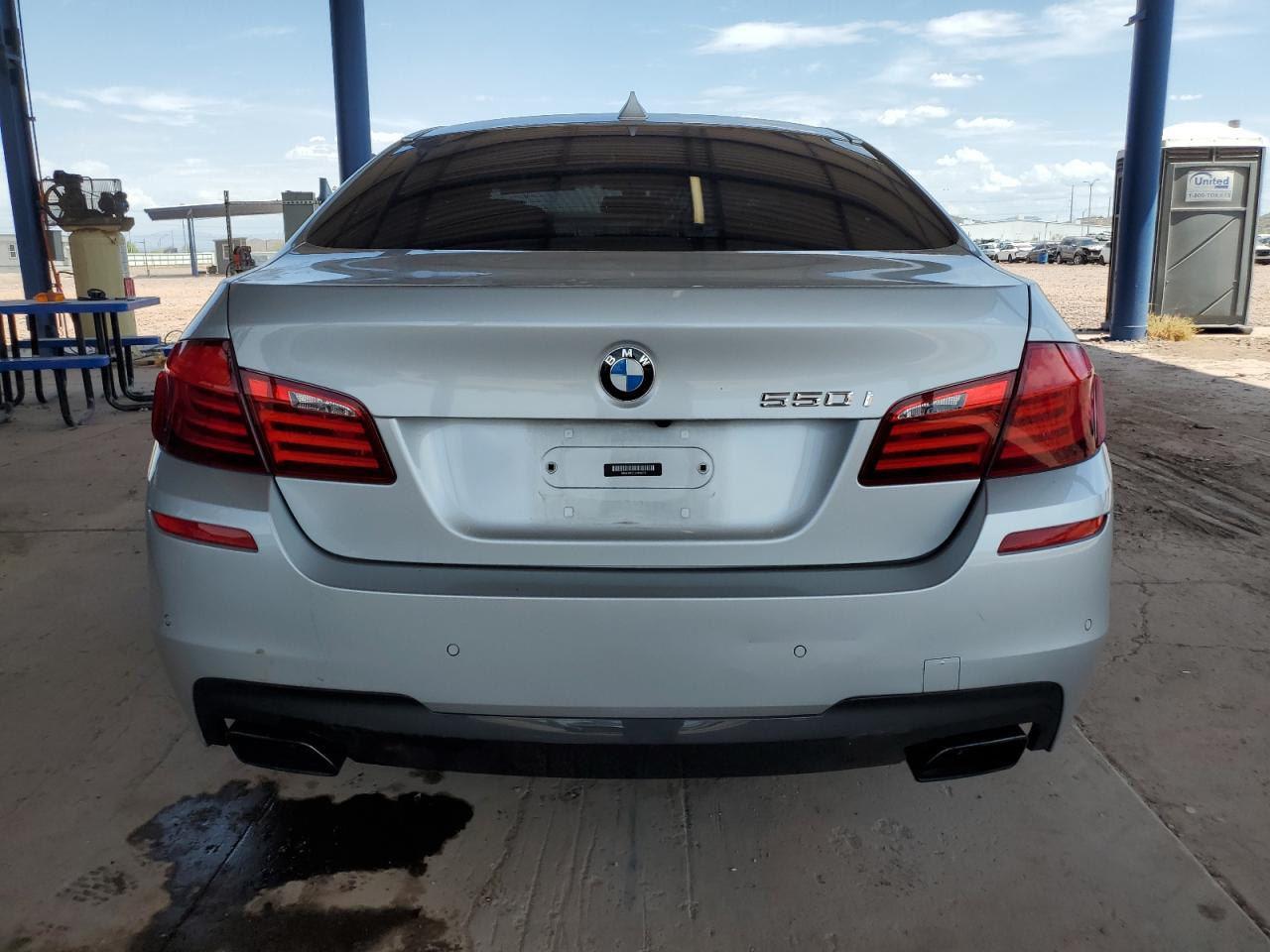 2013 BMW 550 I VIN: WBAFR9C51DDX80274 Lot: 63108975
