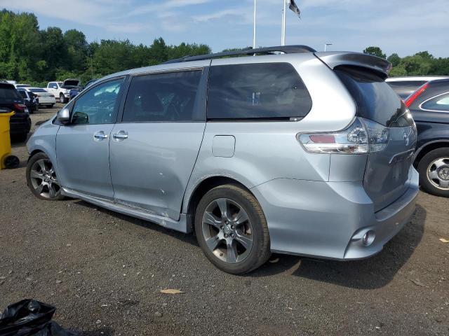  TOYOTA SIENNA 2015 Srebrny