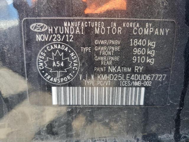 2013 HYUNDAI ELANTRA GT   