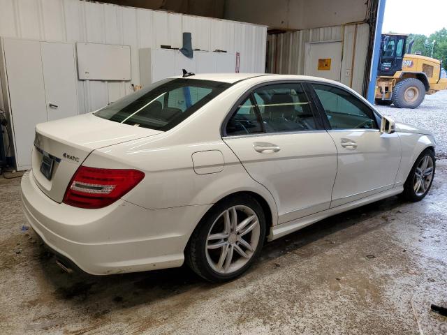 Sedans MERCEDES-BENZ C-CLASS 2012 Biały