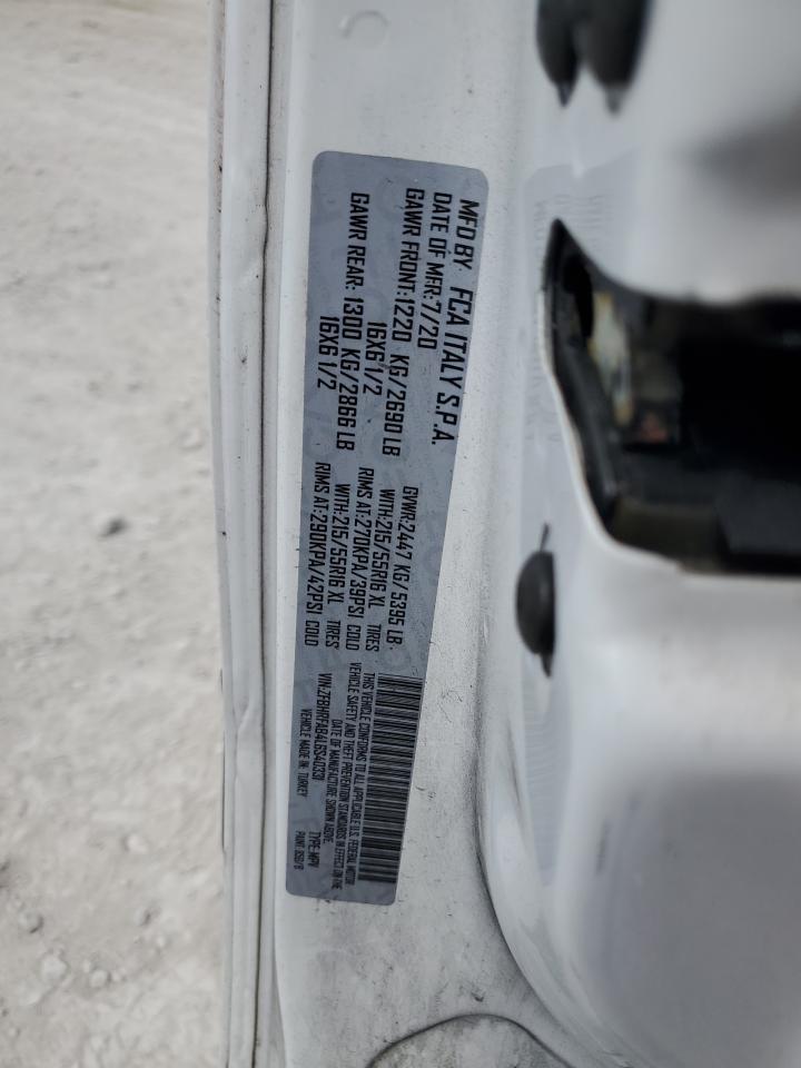 2020 Ram Promaster City VIN: ZFBHRFAB4L6S40331 Lot: 66709005