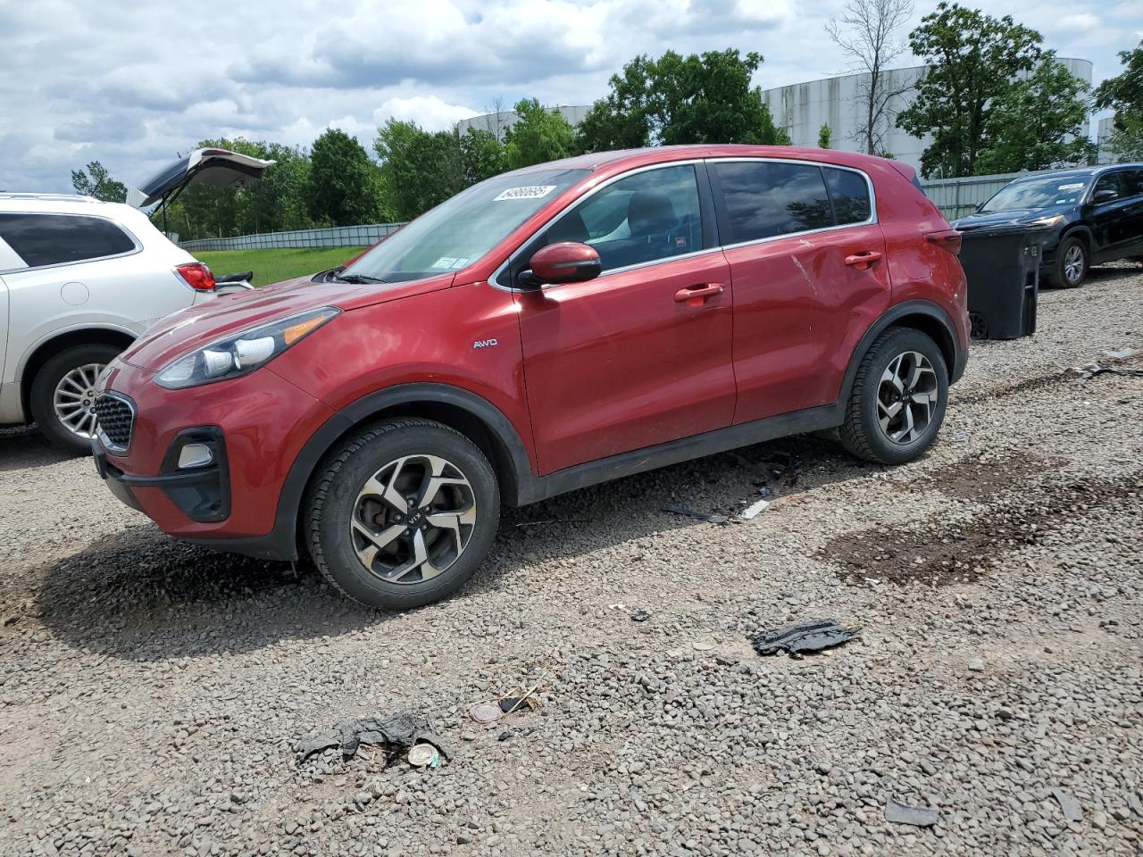 2021 Kia Sportage Lx VIN: KNDPMCAC8M7916726 Lot: 64980695