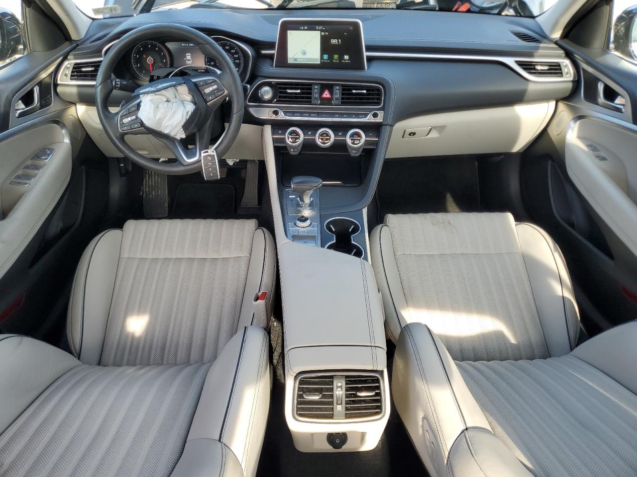 2021 Genesis G70 Elite VIN: KMTG34LA3MU075938 Lot: 66558275