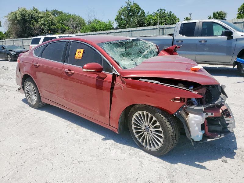  FORD FUSION 2016 Бургунди