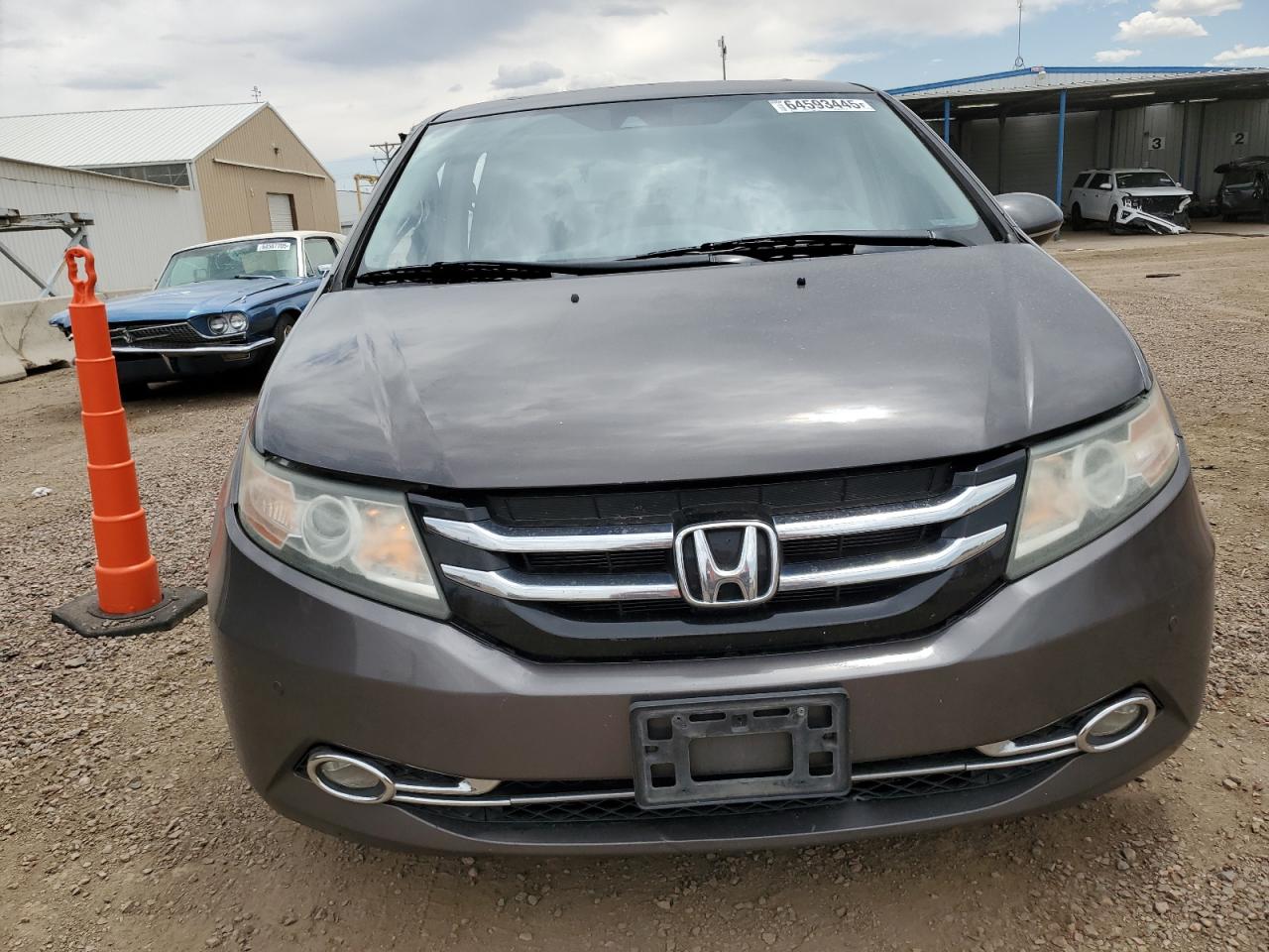 2014 Honda Odyssey Touring VIN: 5FNRL5H90EB038092 Lot: 64593445