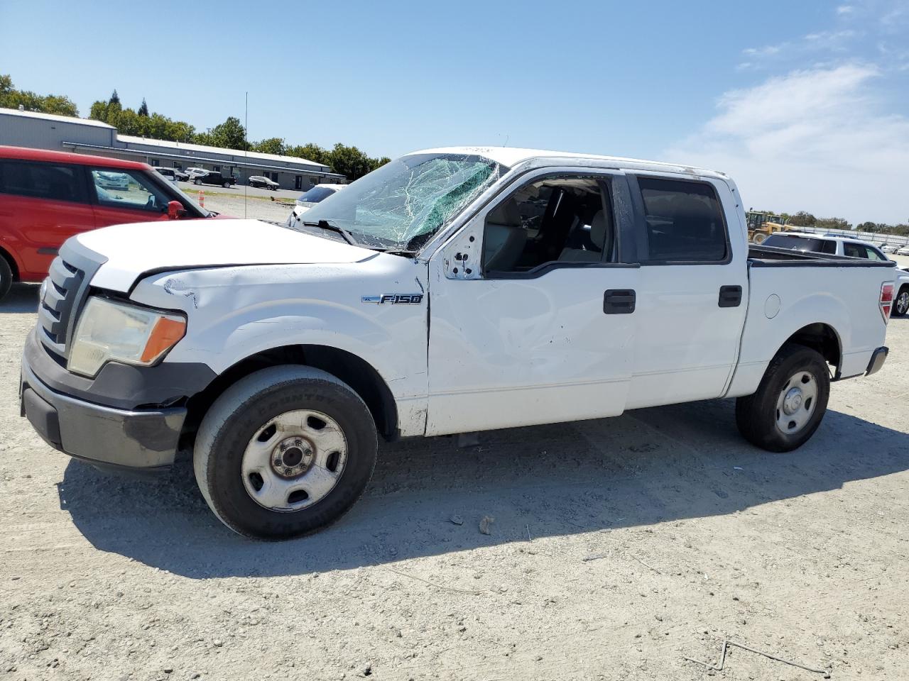 2009 Ford F150 Supercrew white null gas 1FTRW12W99FB19074 photo #1