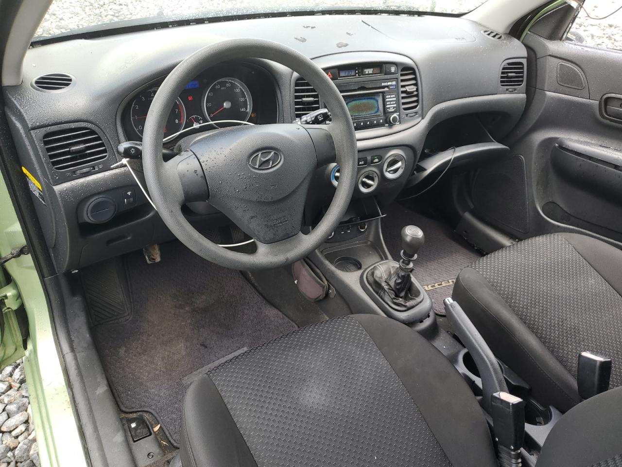 2010 Hyundai Accent Blue VIN: KMHCM3AC4AU180391 Lot: 64563995