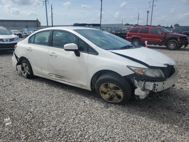 Sedans HONDA CIVIC 2014 Biały