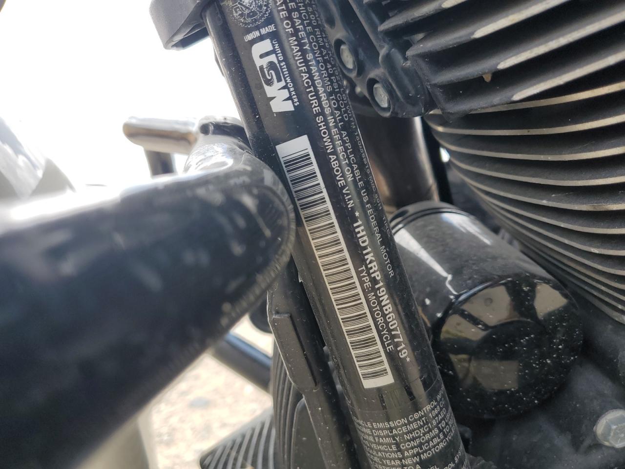2022 Harley-Davidson Flhxs VIN: 1HD1KRP19NB607719 Lot: 64035235