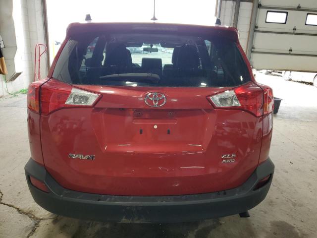 TOYOTA RAV4 2015 Red