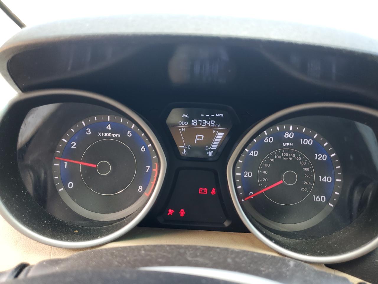 2013 Hyundai Elantra Gls VIN: KMHDH4AE6DU828351 Lot: 65355885