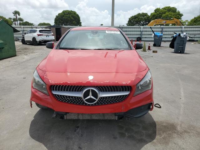  MERCEDES-BENZ CLA-CLASS 2018 Czerwony