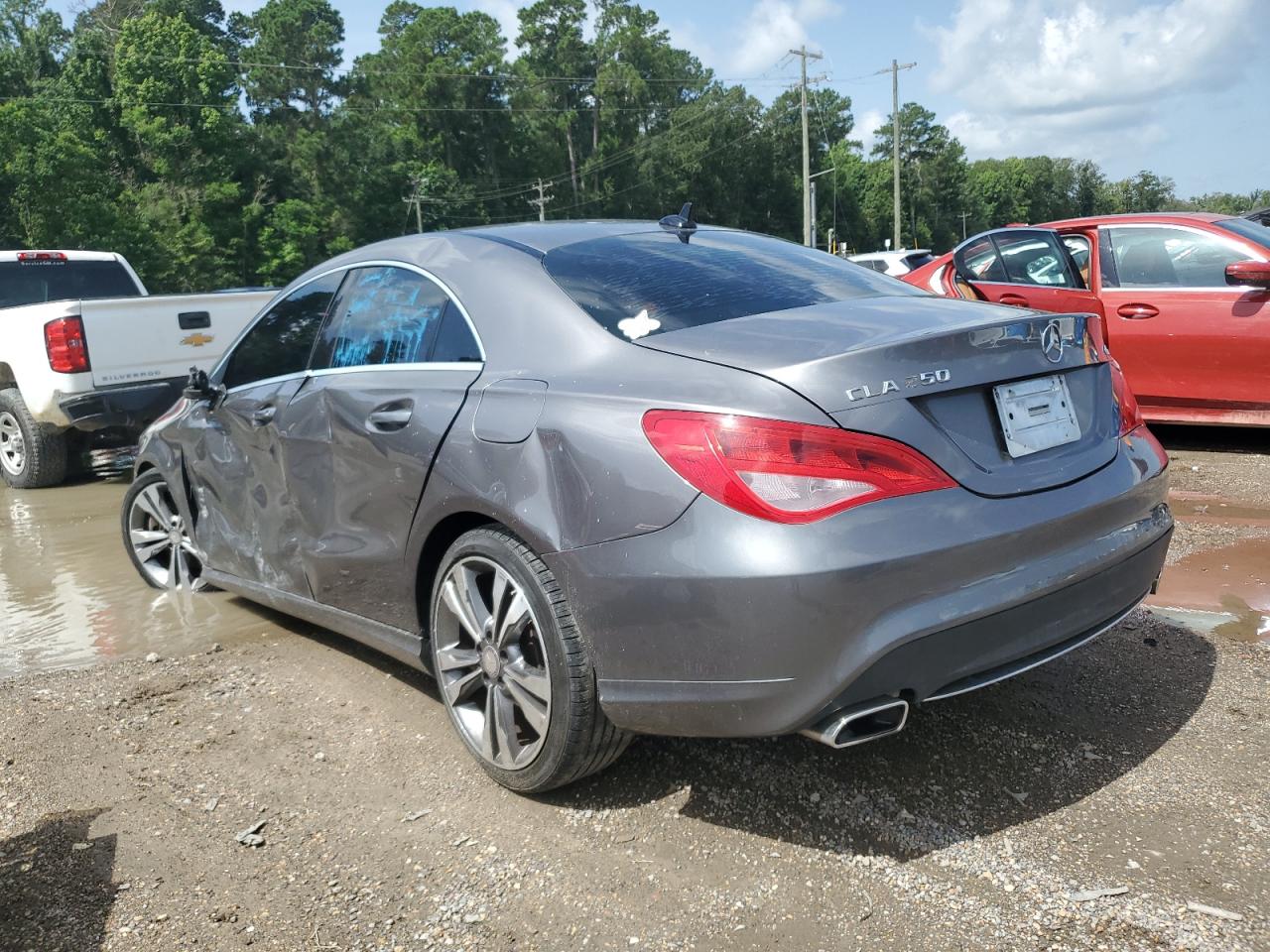 2016 Mercedes-Benz Cla 250 4Matic grey null gas WDDSJ4GB0GN389942 photo #3