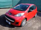 2011 PEUGEOT 107 URBAN for sale at Copart PETERLEE