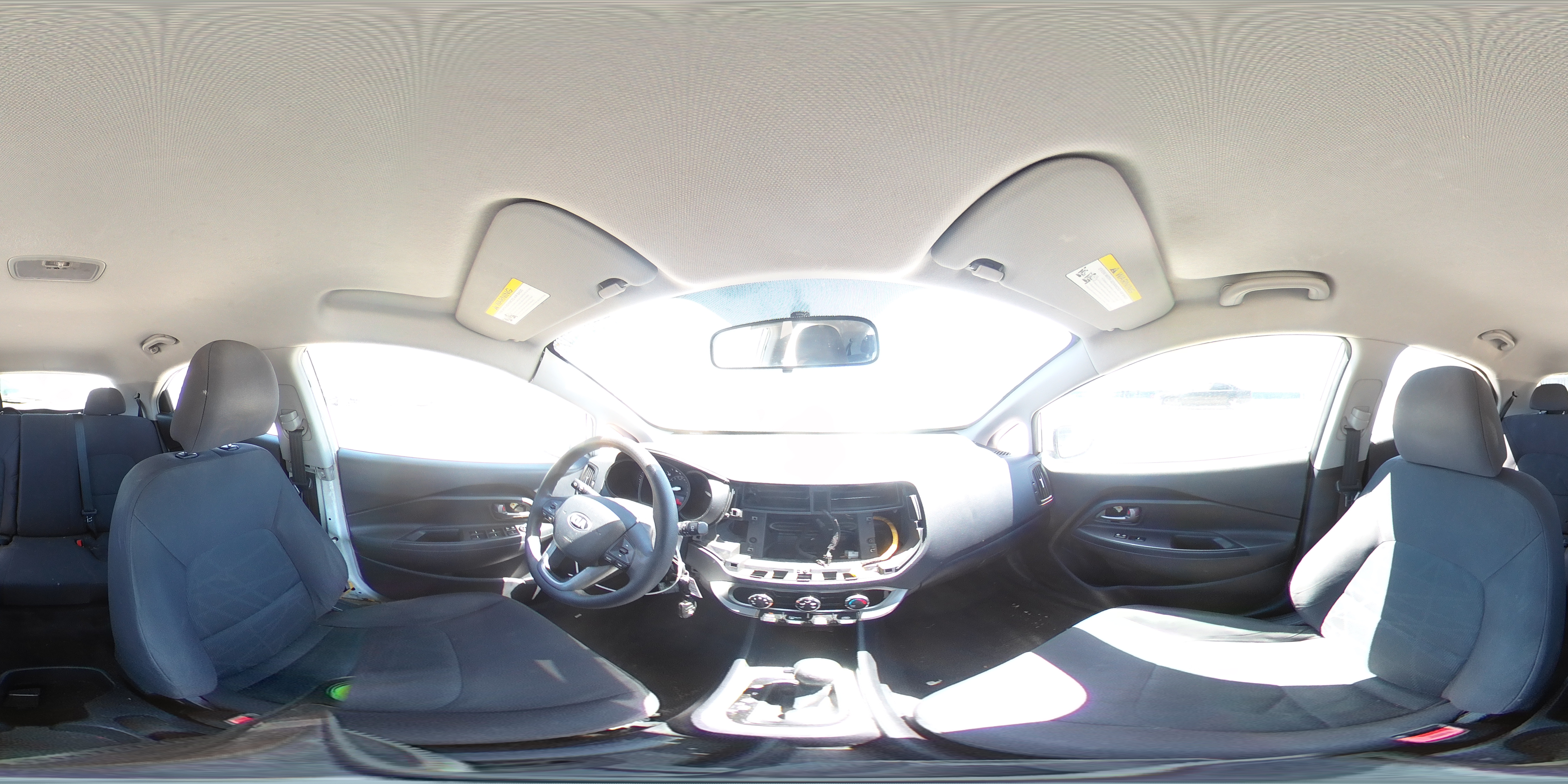 2013 Kia Rio Lx VIN: KNADM5A35D6296631 Lot: 63645925